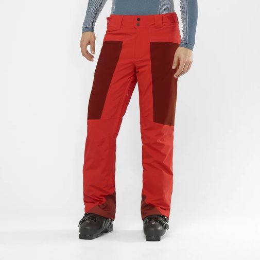 Pantalones De Esquí Salomon Brilliant Hombre Rojos | MX MXCV324